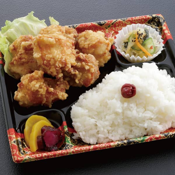 冷めてもおいしい塩麹使用の唐揚げ弁当